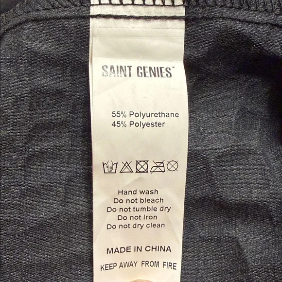 SAINT GENIES Croc Embossed Shorts - Picture 13 of 14